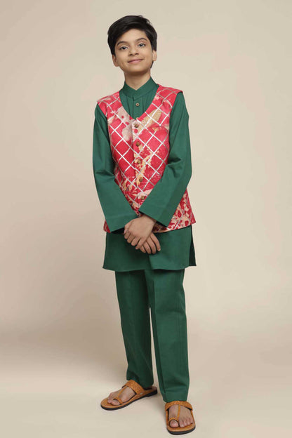 Daria Short Jacket Kurta & Pants Set