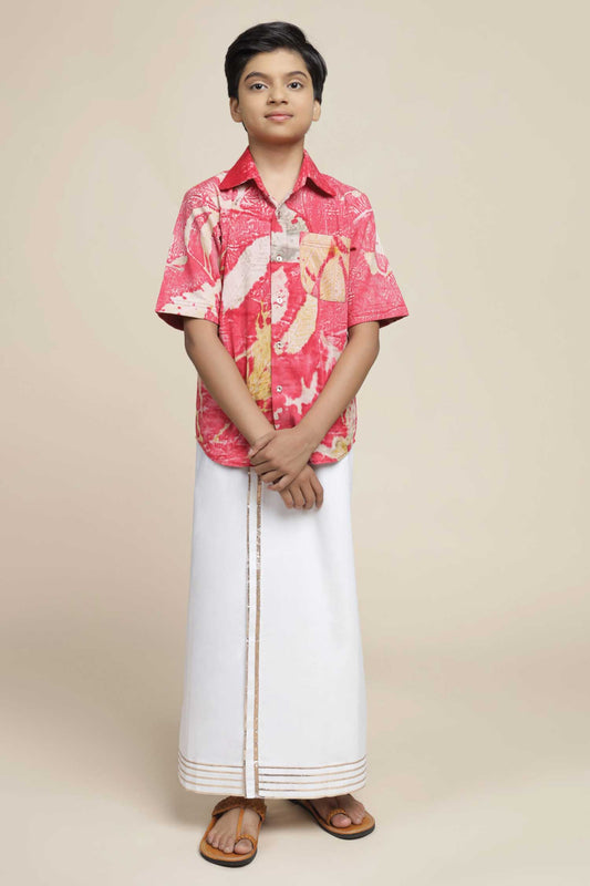 Pansu Shirt & Mundu Set