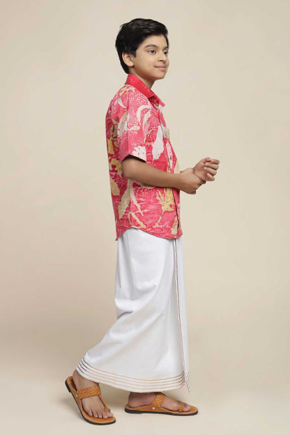 Pansu Shirt & Mundu Set