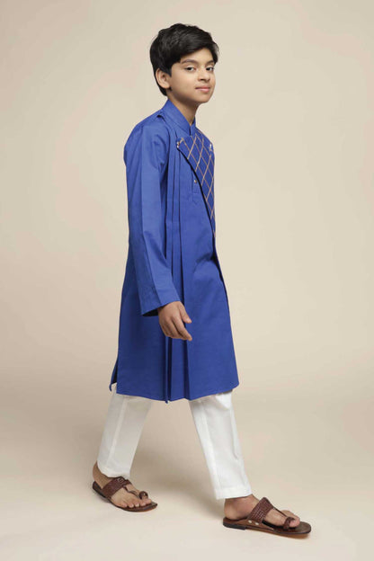 Onya Pleated Kurta & Pants Set