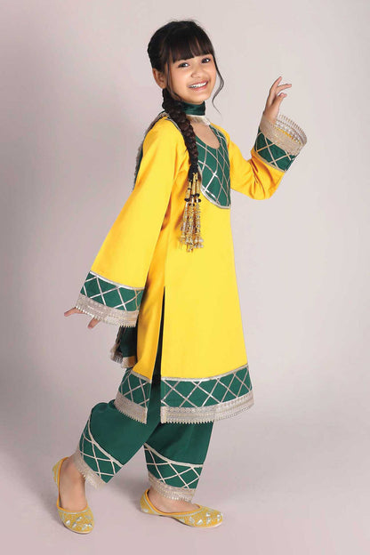 Utlus A-line kurti & salwar set