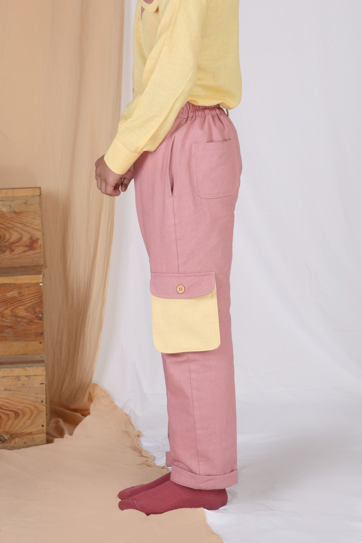 LILLIAN ASYMMETRIC PANTS