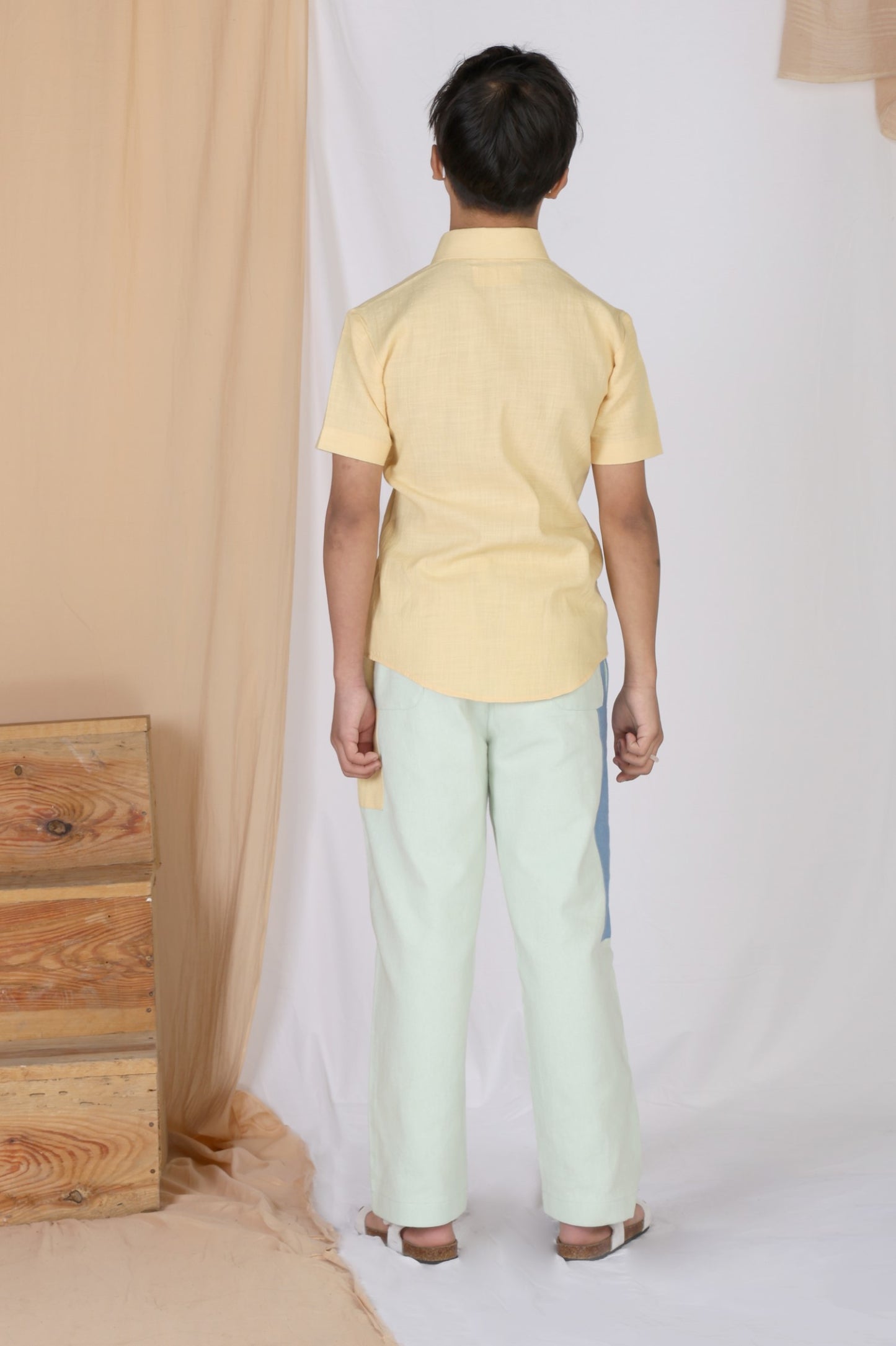 HOSTA PANELLED SHIRT