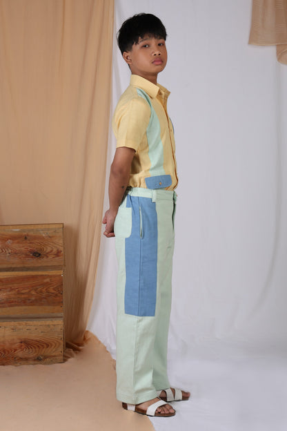 LUPINE COLORBLOCKED PANTS